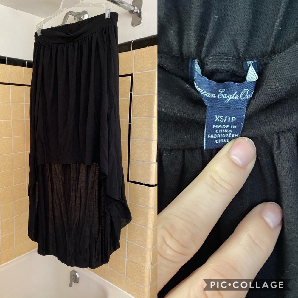 American eagle high low skirt